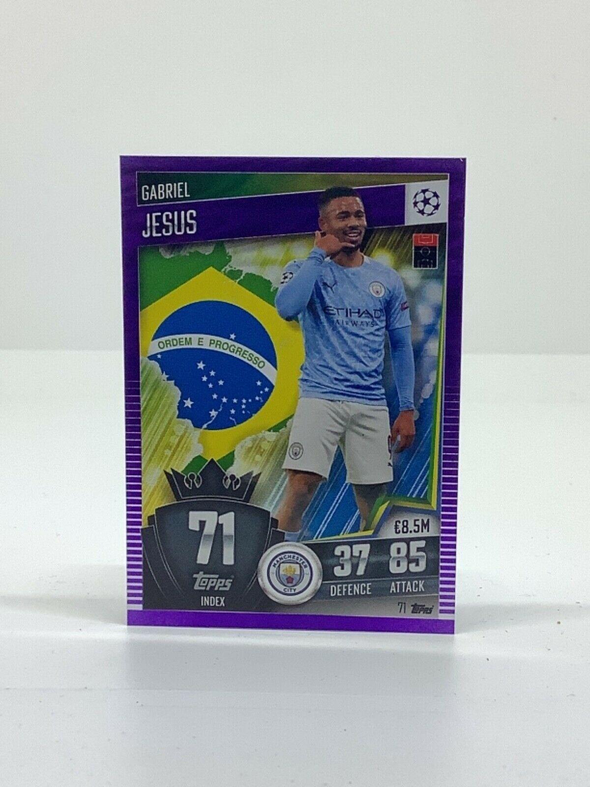 Topps Match Attax 101 2020-21 20/21 púrpura paralelo y limitado - Imagen 72 de 127