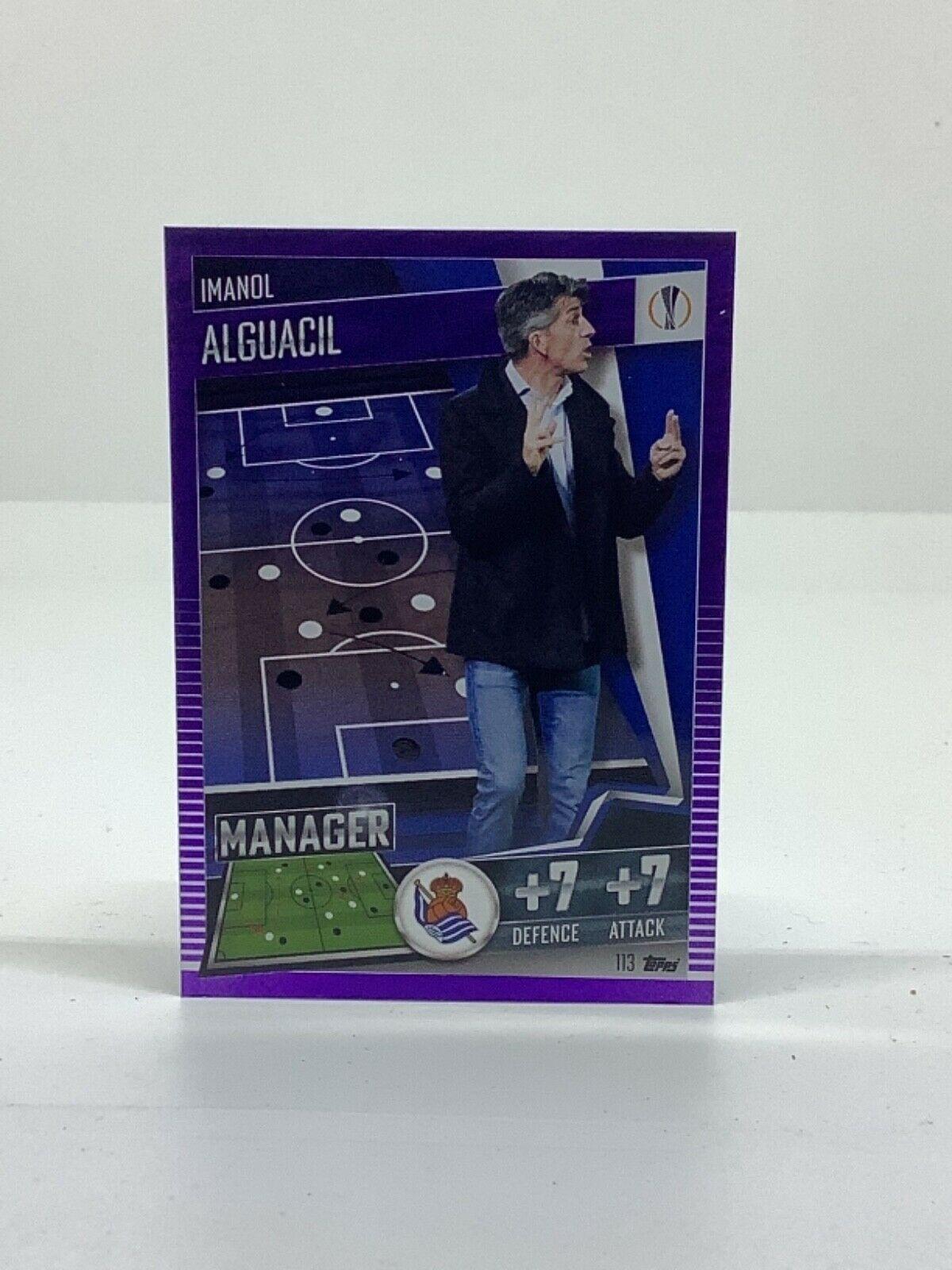 Topps Match Attax 101 2020-21 20/21 púrpura paralelo y limitado - Imagen 112 de 127
