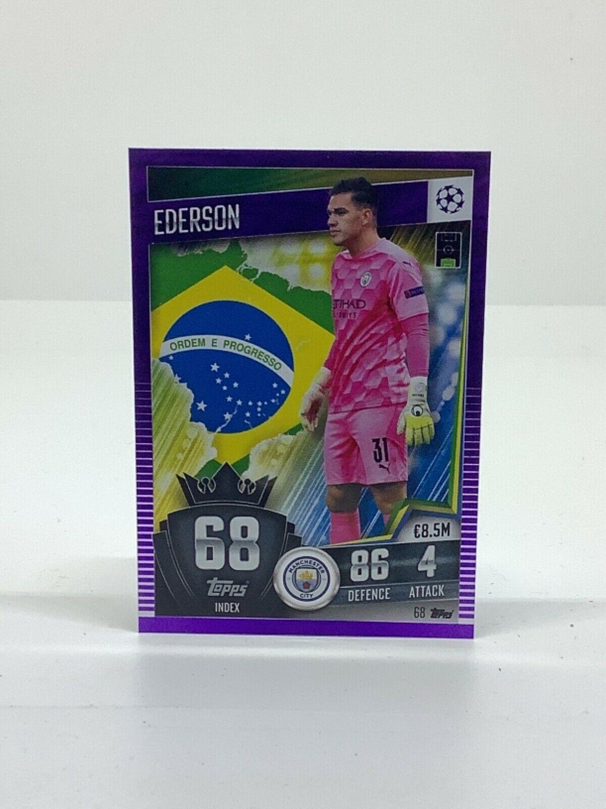 Topps Match Attax 101 2020-21 20/21 púrpura paralelo y limitado - Imagen 69 de 127