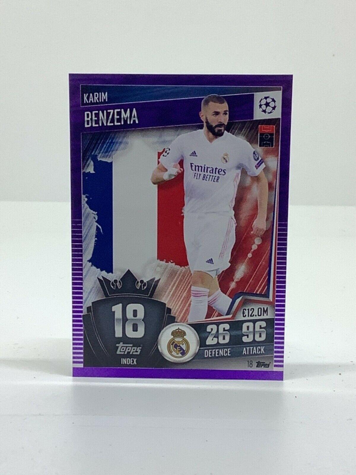 Topps Match Attax 101 2020-21 20/21 púrpura paralelo y limitado - Imagen 24 de 127