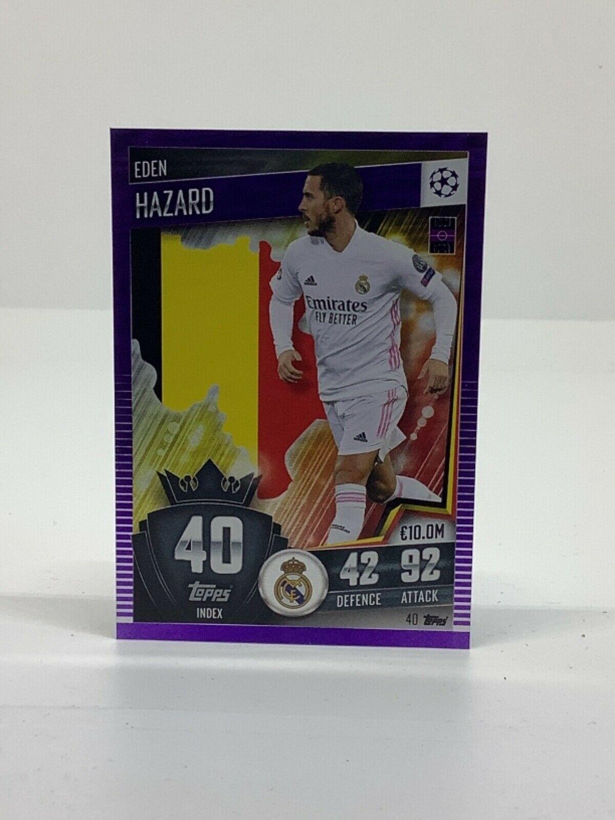 Topps Match Attax 101 2020-21 20/21 púrpura paralelo y limitado - Imagen 43 de 127