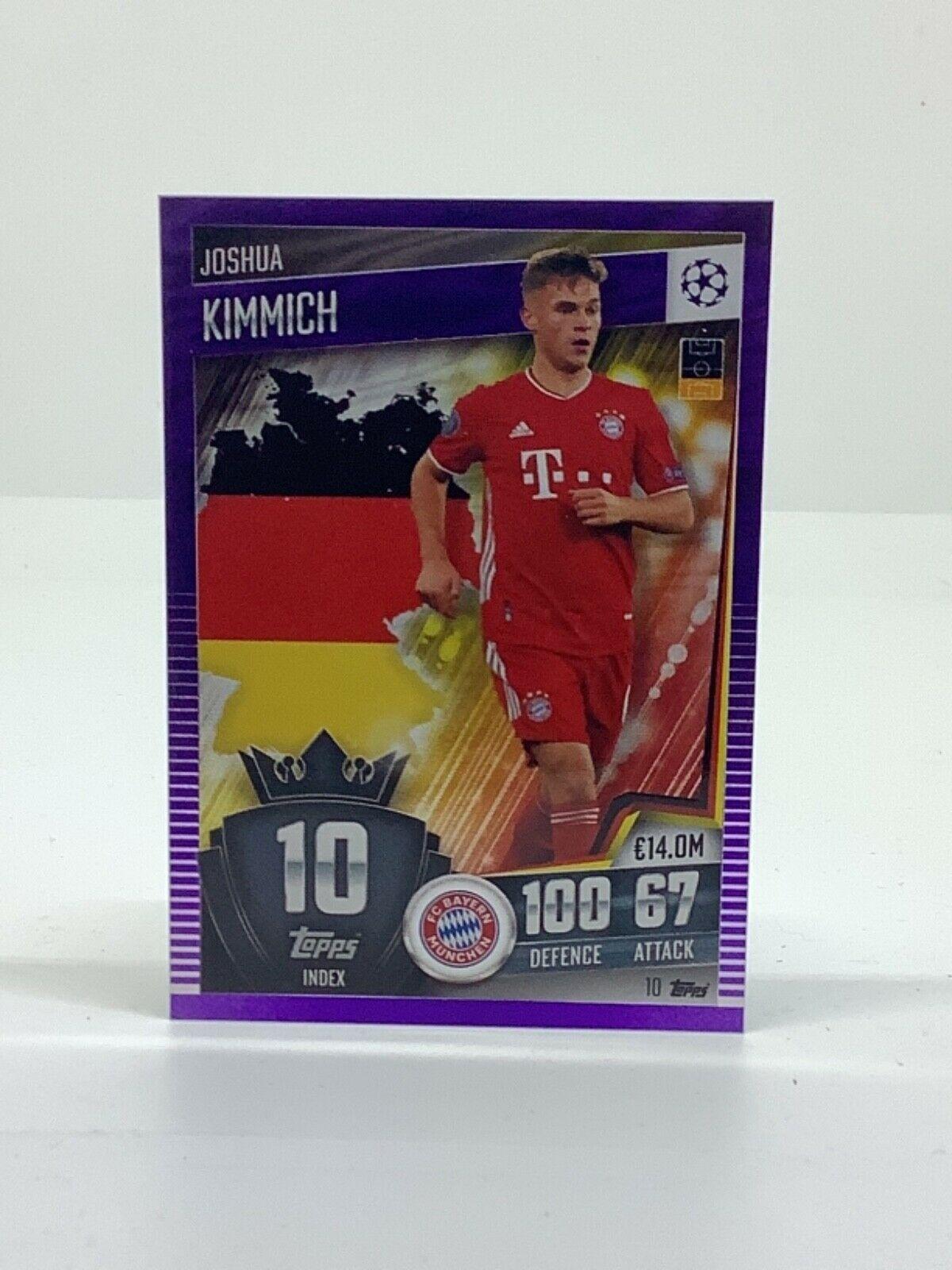 Topps Match Attax 101 2020-21 20/21 púrpura paralelo y limitado - Imagen 16 de 127