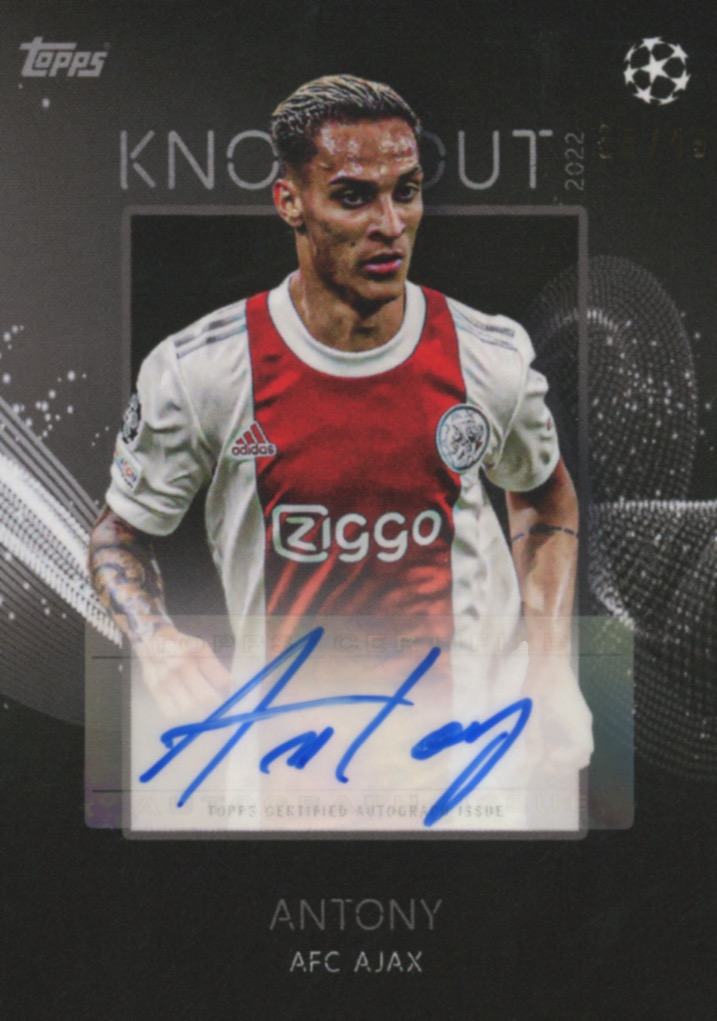 AUTÓGRAFO TOPPS UEFA CHAMPIONS LEAGUE KNOCKOUT 2022 Y PARALELO - Imagen 75 de 93