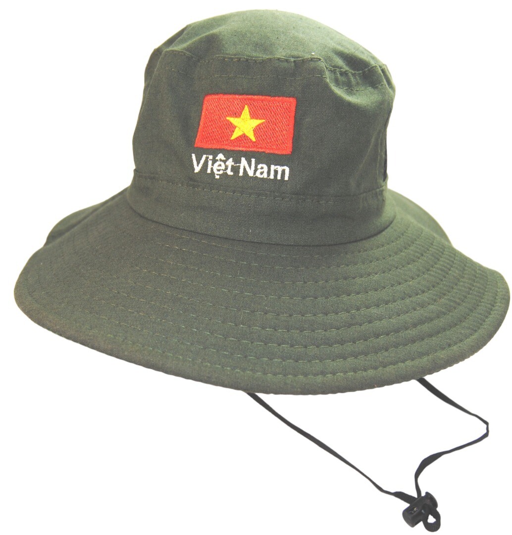 Superior Quality Army North Vietnamese VC Viet Cong Boonie Hat Vietnam