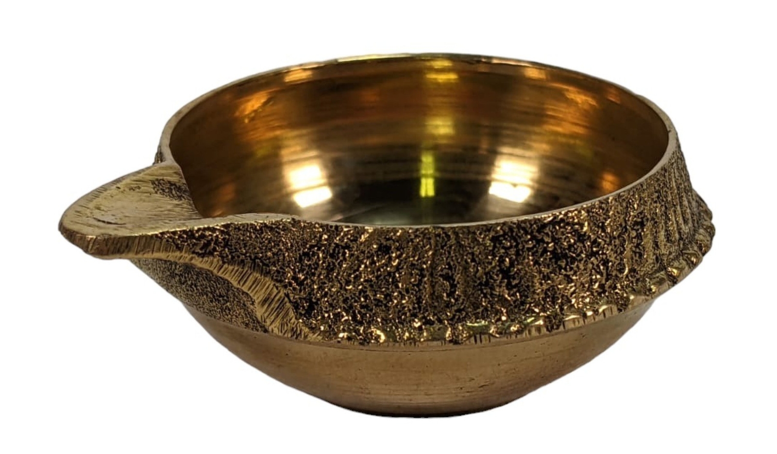 Indian Rajastan Pooja Puja Diya Urli Oil Lamp Bowl Holi Jyot Kuber Navratra Hind