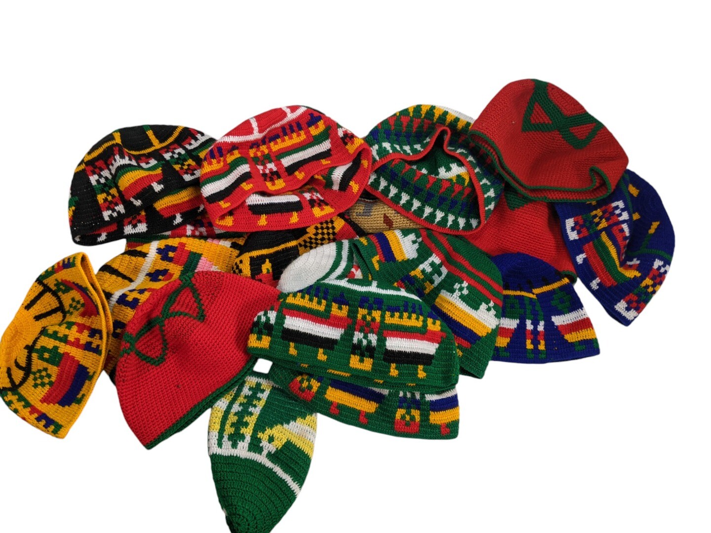 Moroccan Muslim Hat Kufi Wool Handmade Prayer Skull cap Amazigh