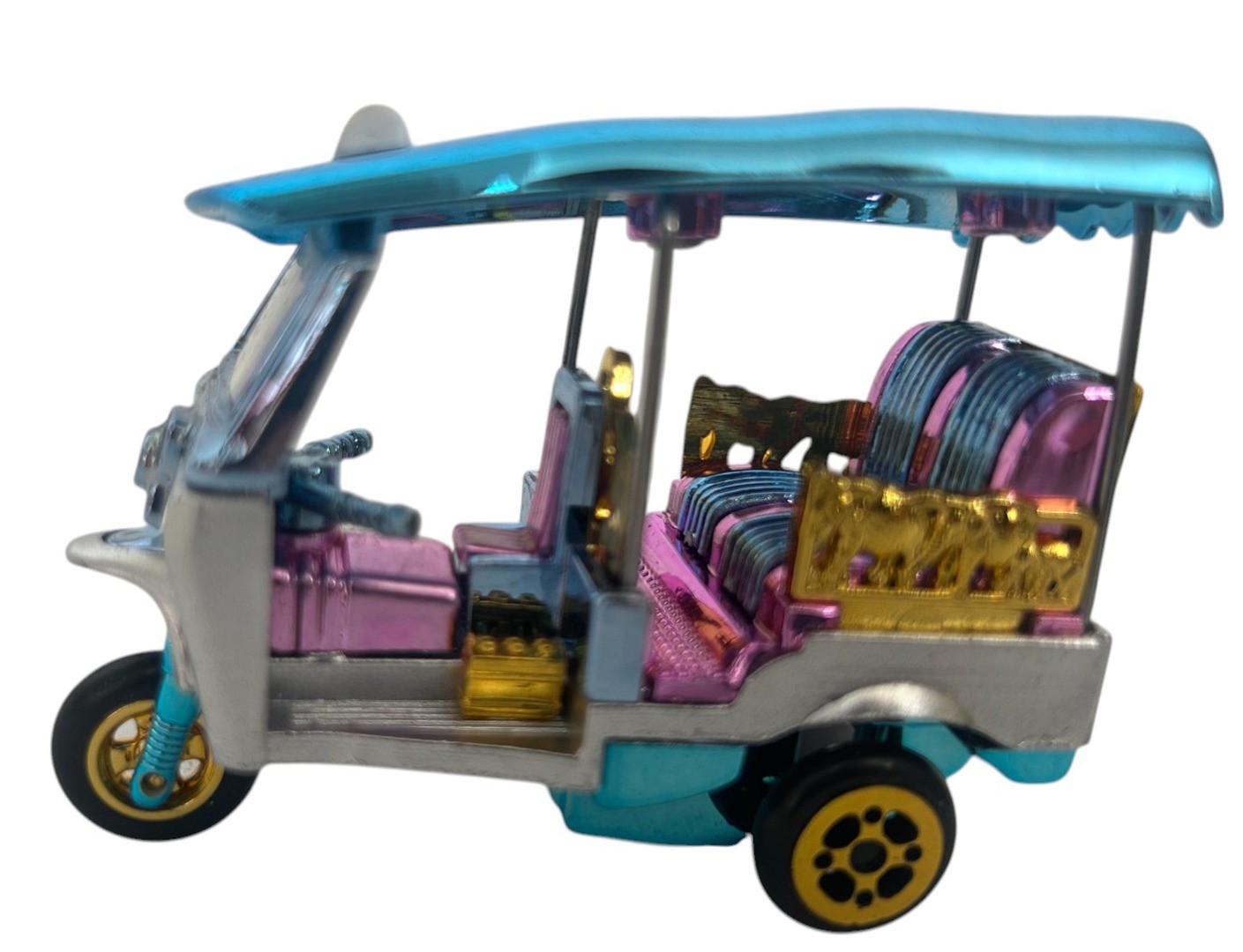 Thailändisches Tuk-Tuk- und Elefanten-Ornament-Geschenkset