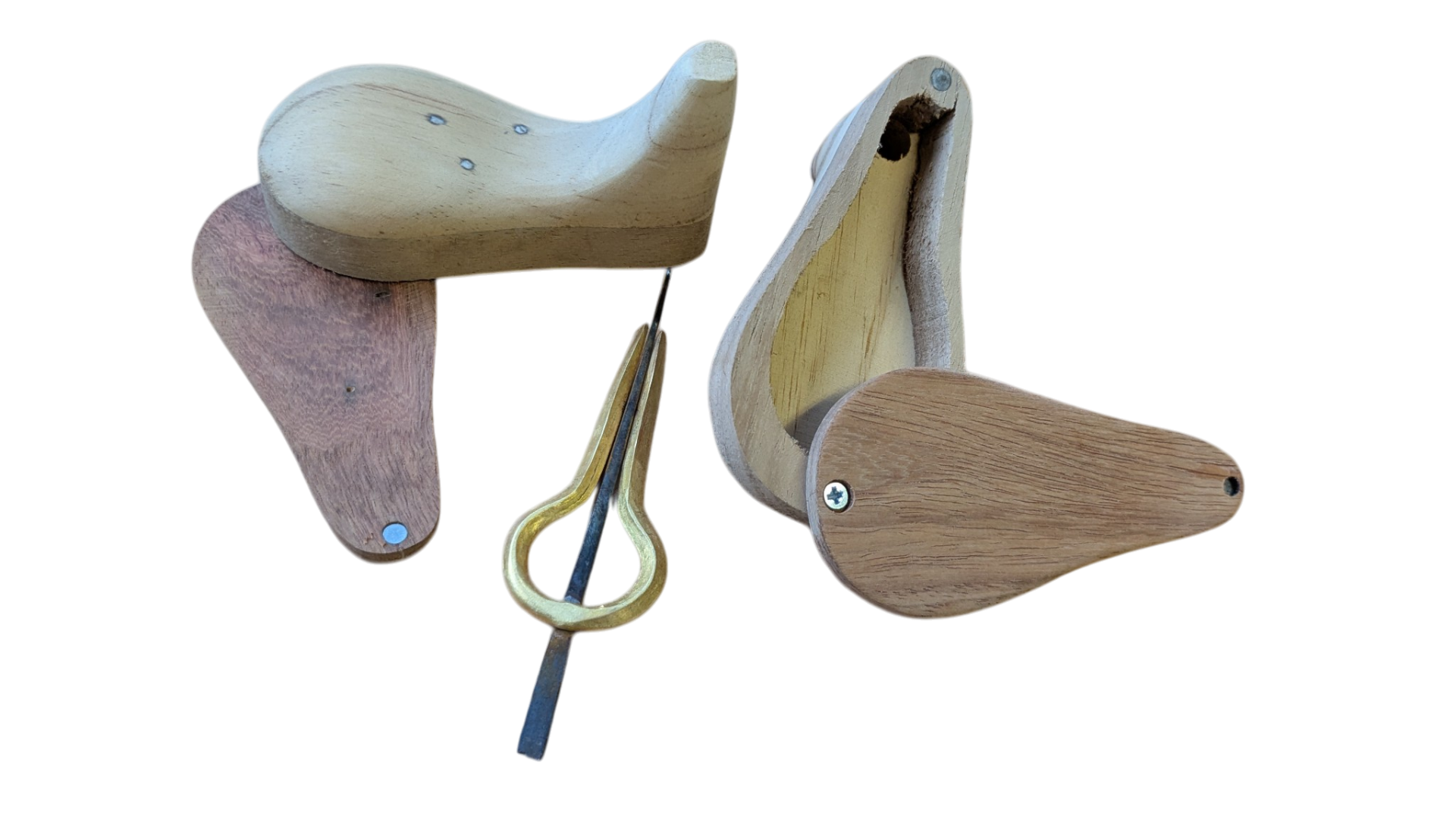Handmade Wooden Jaw Harp Case  Dan Moi Storage Box Vietnam Spare MEDIUM