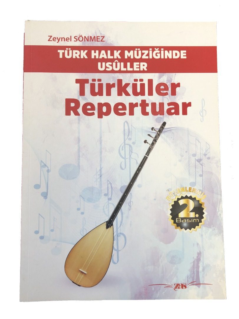 Saz Baglama Method Instructional Book Turkish
