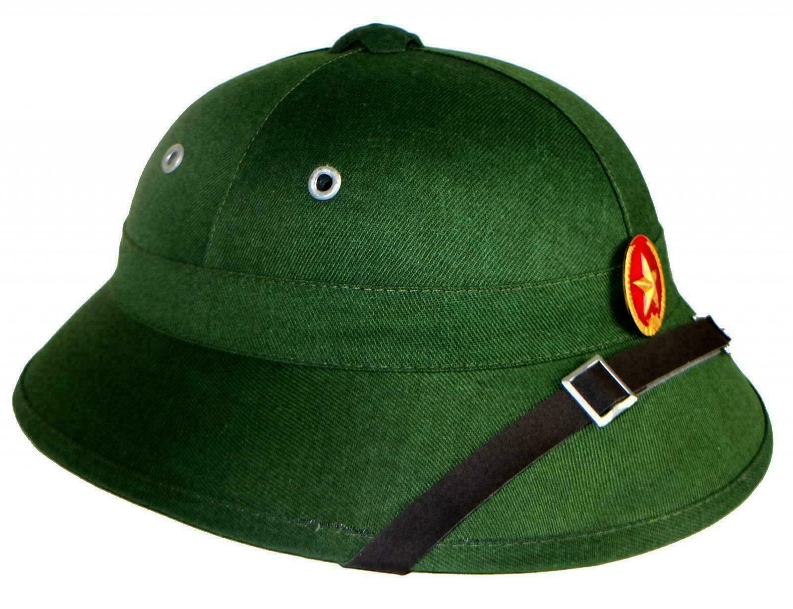 Superior Quality Army Surplus North Vietnamese VC Viet Cong Pith Hat Vietnam