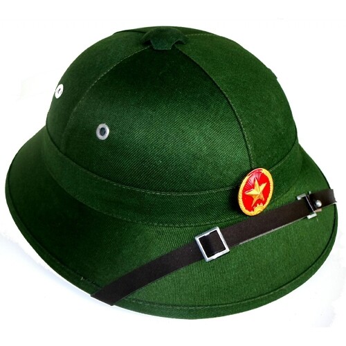 Superior Quality Army Surplus North Vietnamese VC Viet Cong Pith Hat Vietnam