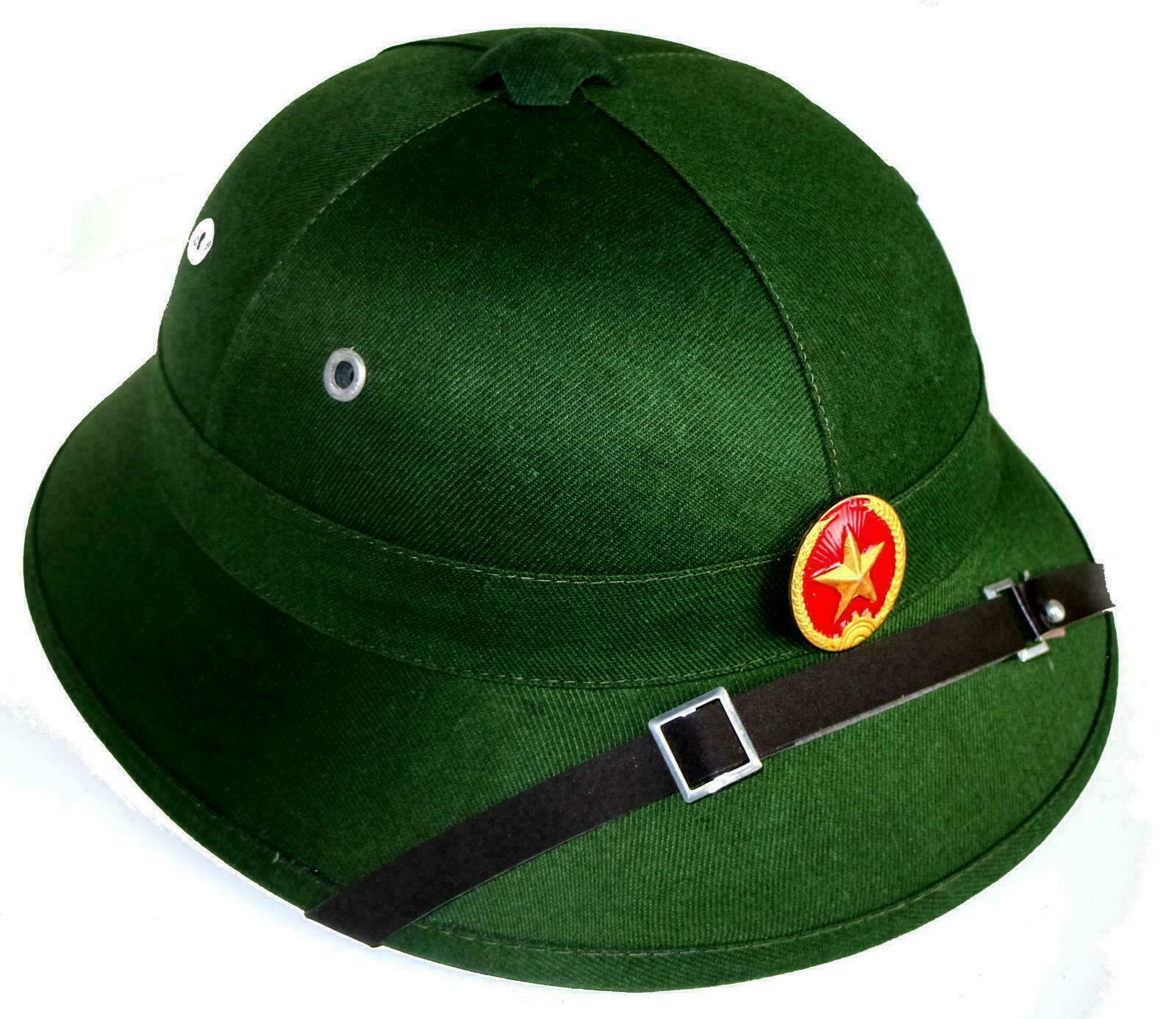 Superior Quality Army Surplus North Vietnamese VC Viet Cong Pith Hat Vietnam