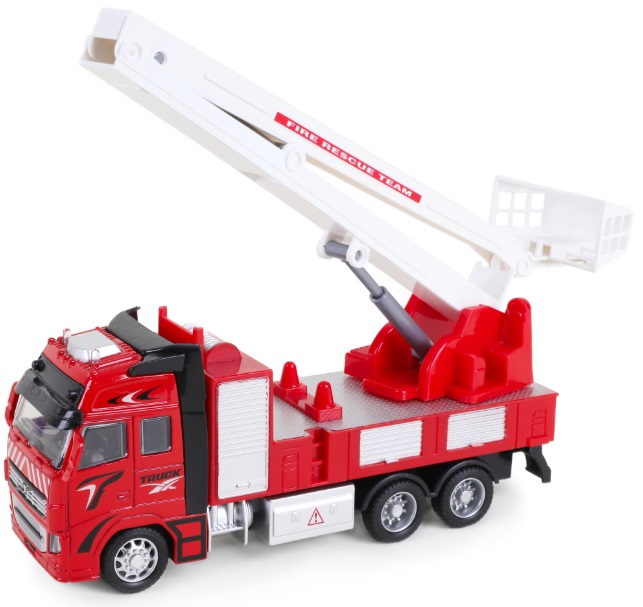 Tranzmasters Die Cast Pull Back Fire Engine - Picture 4 of 4