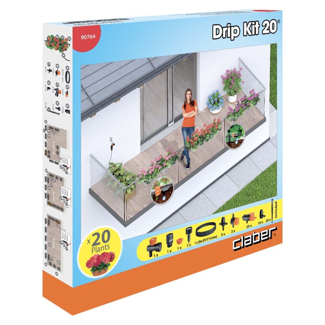 Claber Drip Irrigation Starter Kit - 90764