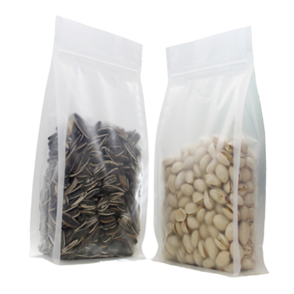 50x Strong Frosted Clear Grip Seal Bags Stand-up Pouch Food Packaging BPA Free - Picture 14 of 19