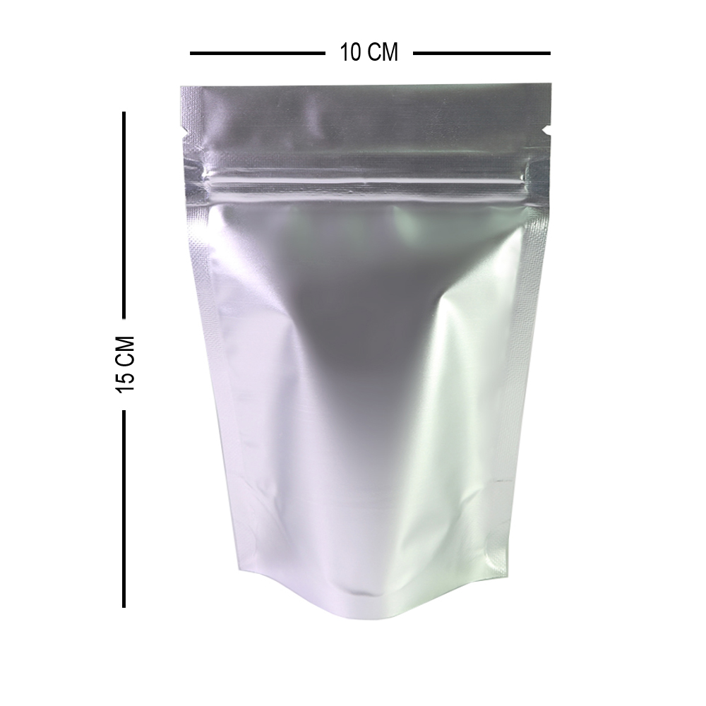 Food Bags Zip Lock Gripseal Gusset Base Stand Up Pouch Food Packaging BPA Free - Picture 8 of 13