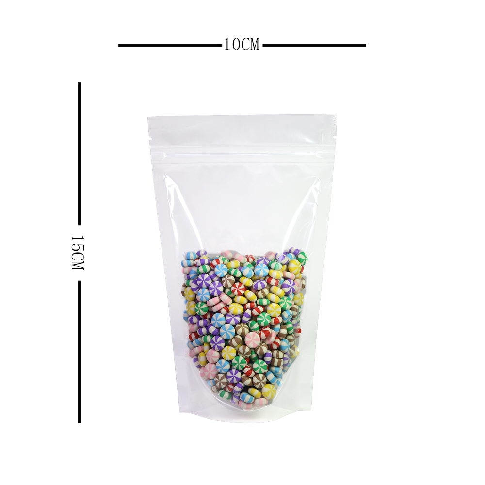 Gusseted Clear Zip Seal Lock Gripseal Bags Pouch Strong BPA Free Food Packing - Picture 14 of 49