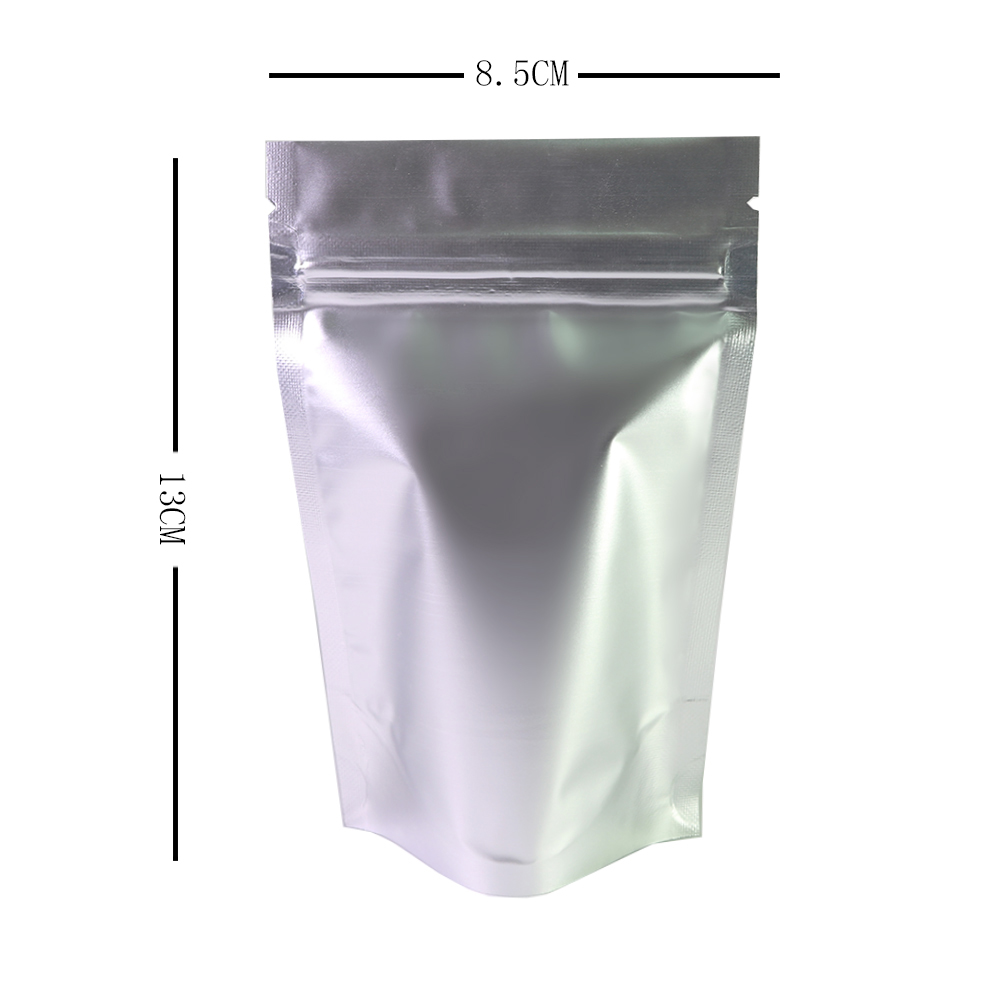Food Bags Zip Lock Gripseal Gusset Base Stand Up Pouch Food Packaging BPA Free - Picture 7 of 13