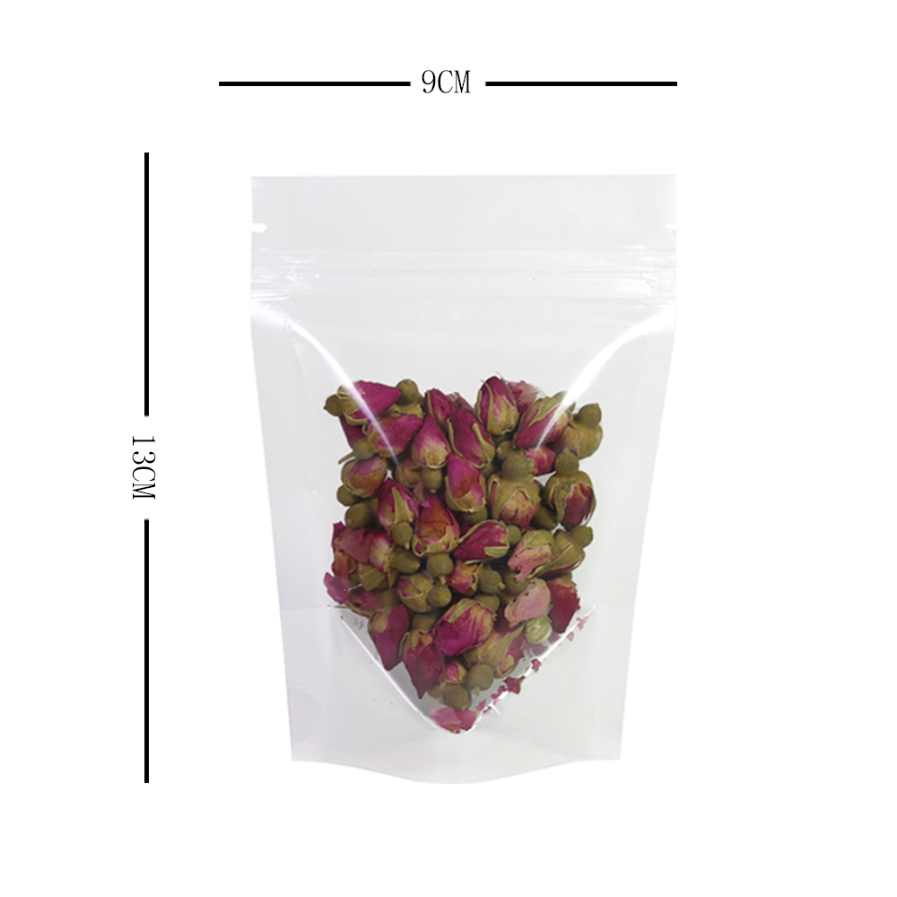 Gusseted Clear Zip Seal Lock Gripseal Bags Pouch Strong BPA Free Food Packing - Picture 9 of 49