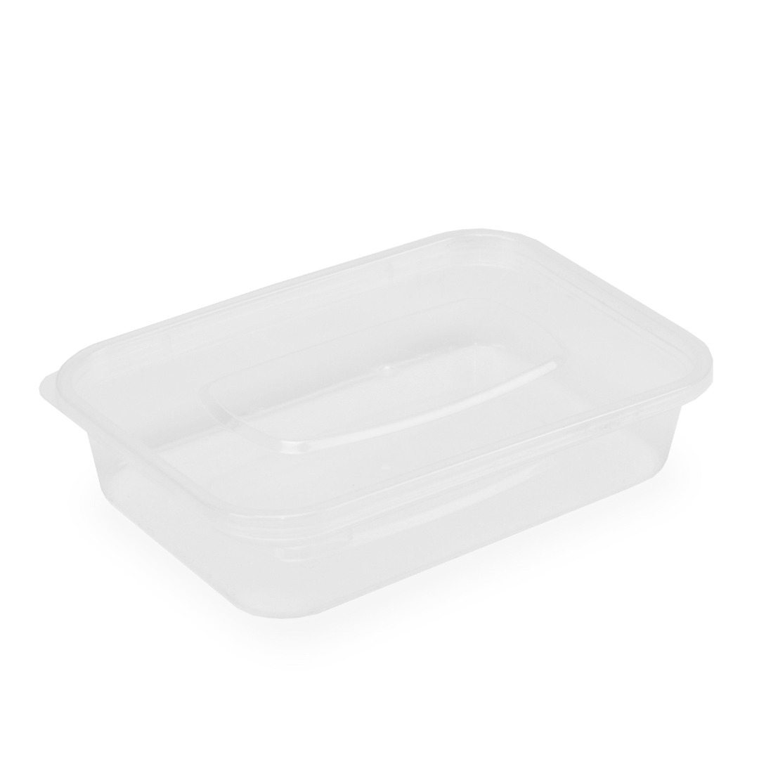 TAKEAWAY CONTAINERS LIDS MICROWAVE FOOD SAFE REUSABLE CLEAR PLASTIC BPA