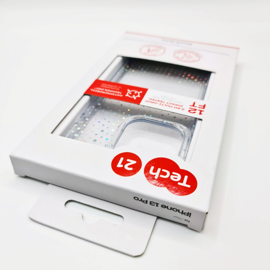 Tech21 Case for iPhone 13 & 4 Series Evo Sparkle Radiant Shockproof Cover Drop P - Picture 56 of 58