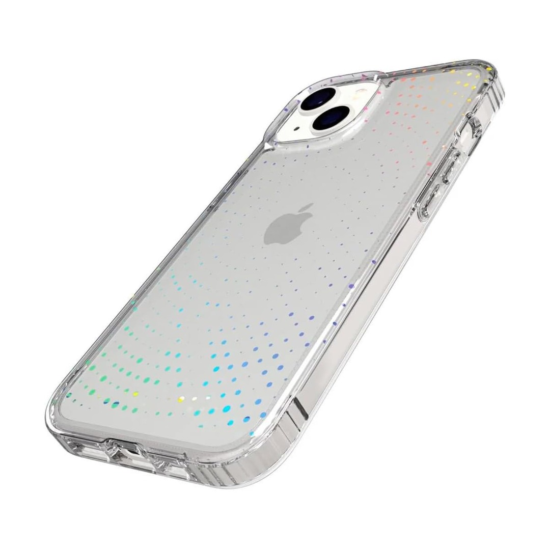 Tech21 Case for iPhone 13 & 4 Series Evo Sparkle Radiant Shockproof Cover Drop P - Picture 14 of 58