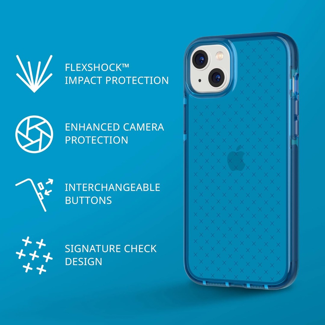 Tech21 Case For iPhone 14 Plus Evo Lite/Evo Check/MagSafe Shockproof Durable - Picture 12 of 139