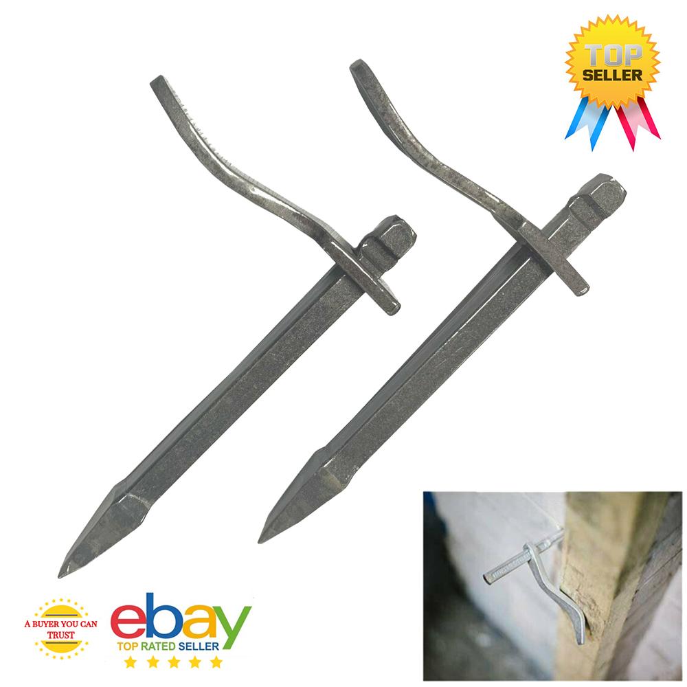 Mason Clamp - Dutch Pins Bricklayers Tool 6pc Set Drop Forged - Imagen 1 de 6