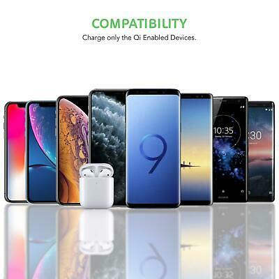 Qi Cordless Charger Fast Charging Pad For iPhone 14 13 12 11 Pro XS Max Samsung - Picture 18 of 21