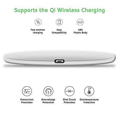 Qi Cordless Charger Fast Charging Pad For iPhone 14 13 12 11 Pro XS Max Samsung - Picture 15 of 21