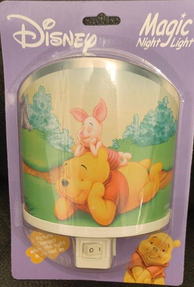 Disney Winnie The Pooh Magic Night Light UK Plug - Bulb included - Picture 8 of 13