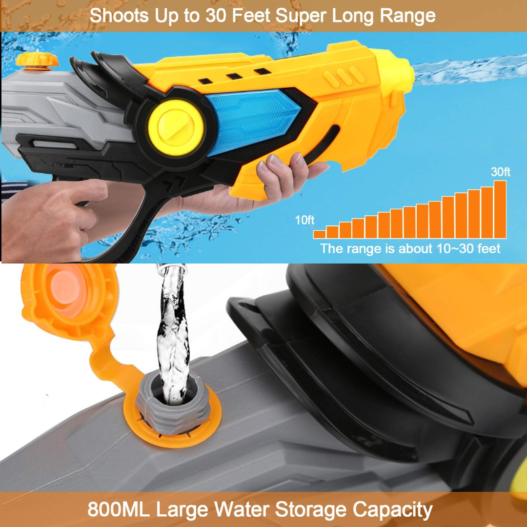 Kids Electric Water Gun Powerful Water Guns for Adults Large Watergun - Picture 7 of 20