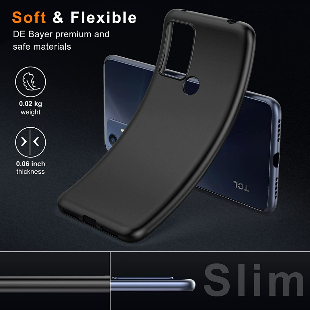 Custodia Per TCL 30 SE / TCL 30E Portafoglio Sottile In Pelle - Foto 10