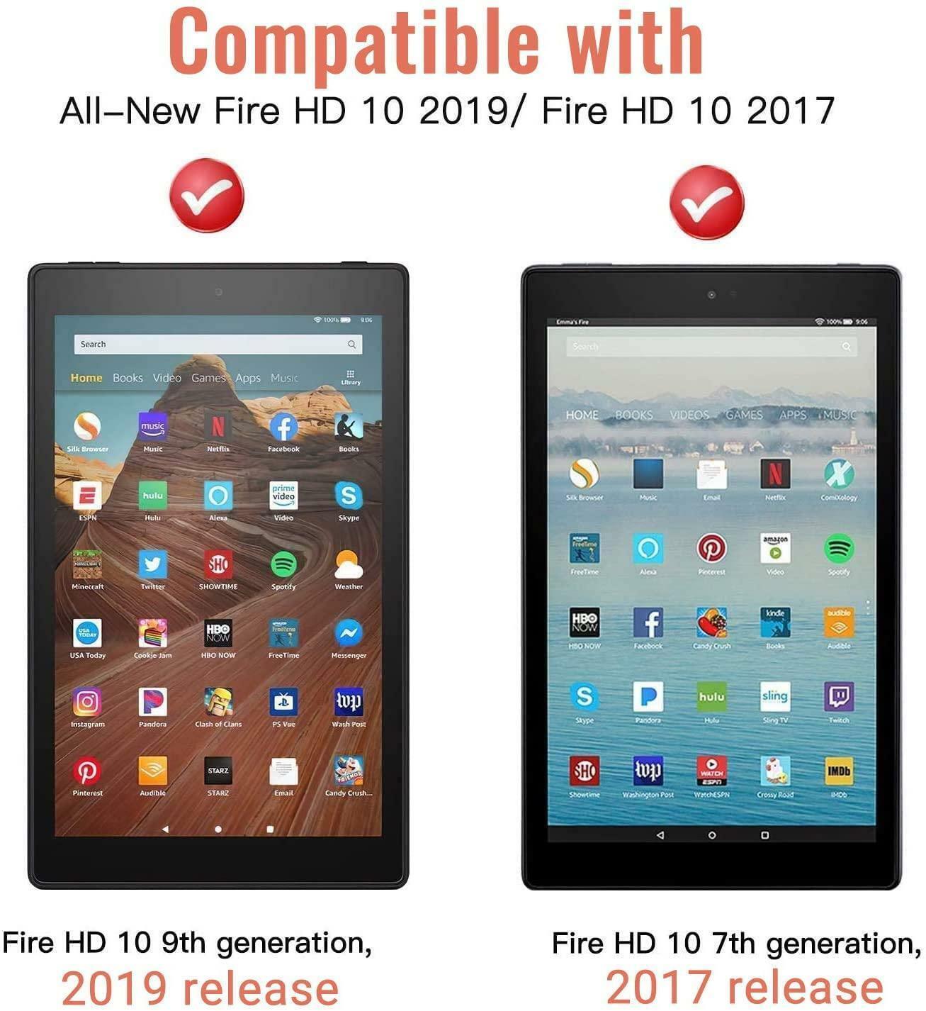Case For Amazon Fire HD 10 8 7 2020 2021 2022 2023 Shockproof Stand Tablet Cover - Picture 64 of 72