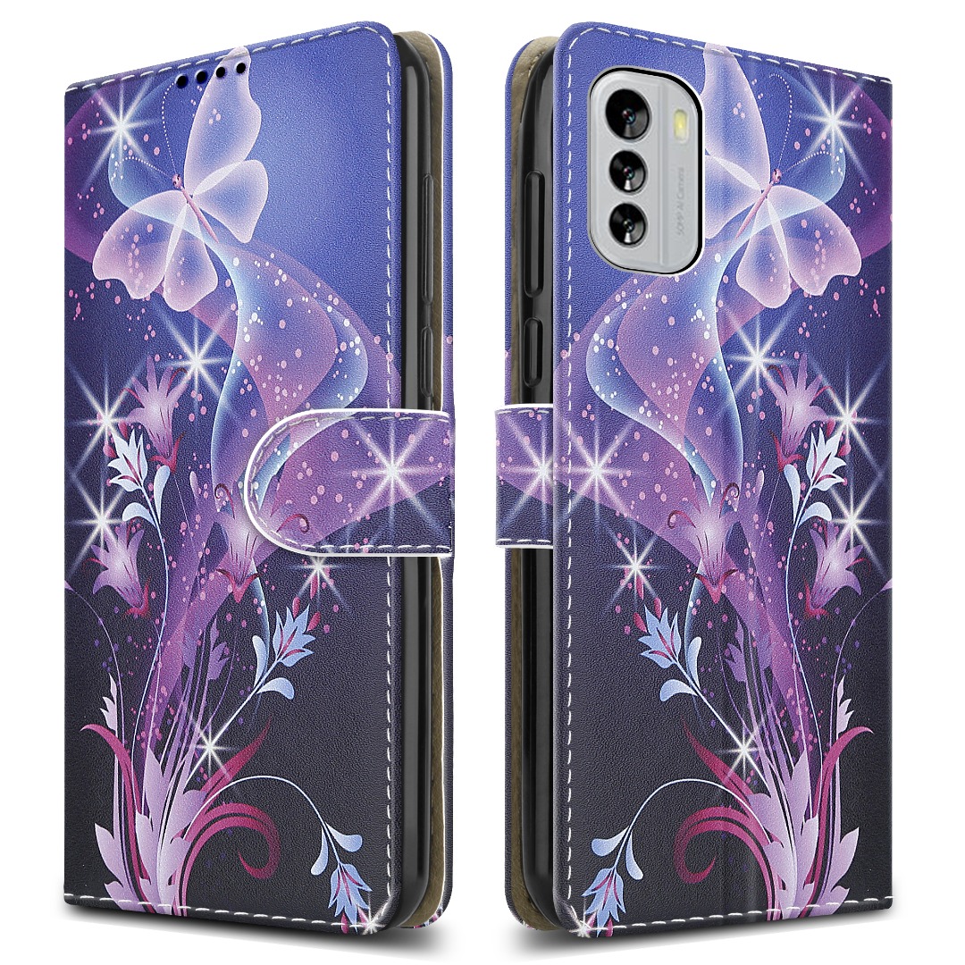 For Nokia C01 C02 C21 G50 G60 XR20 XR21 X30 Case Leather Wallet Flip Phone Cover - Picture 85 of 98