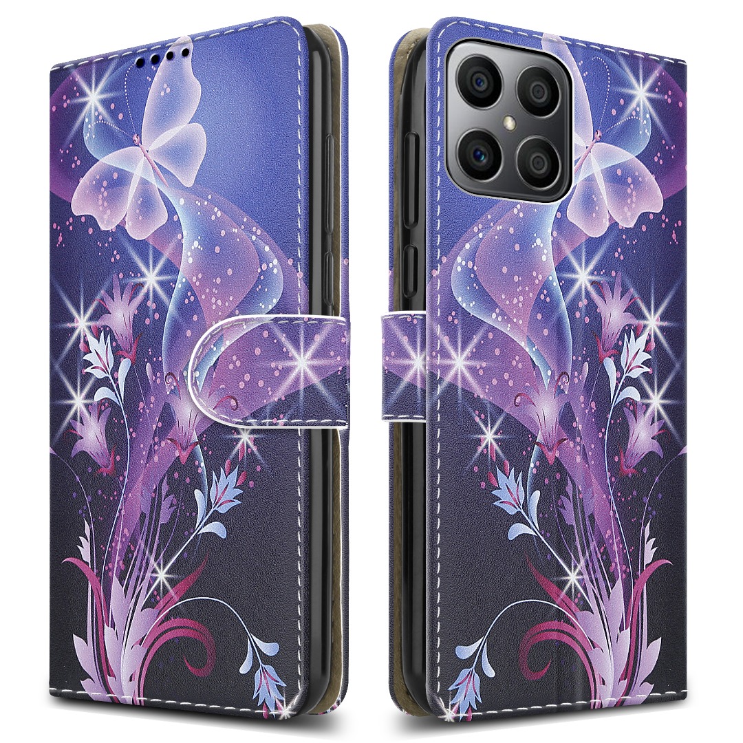 Per Honor X6 4G Custodia, Sottile Portafoglio IN Pelle Flip Stand