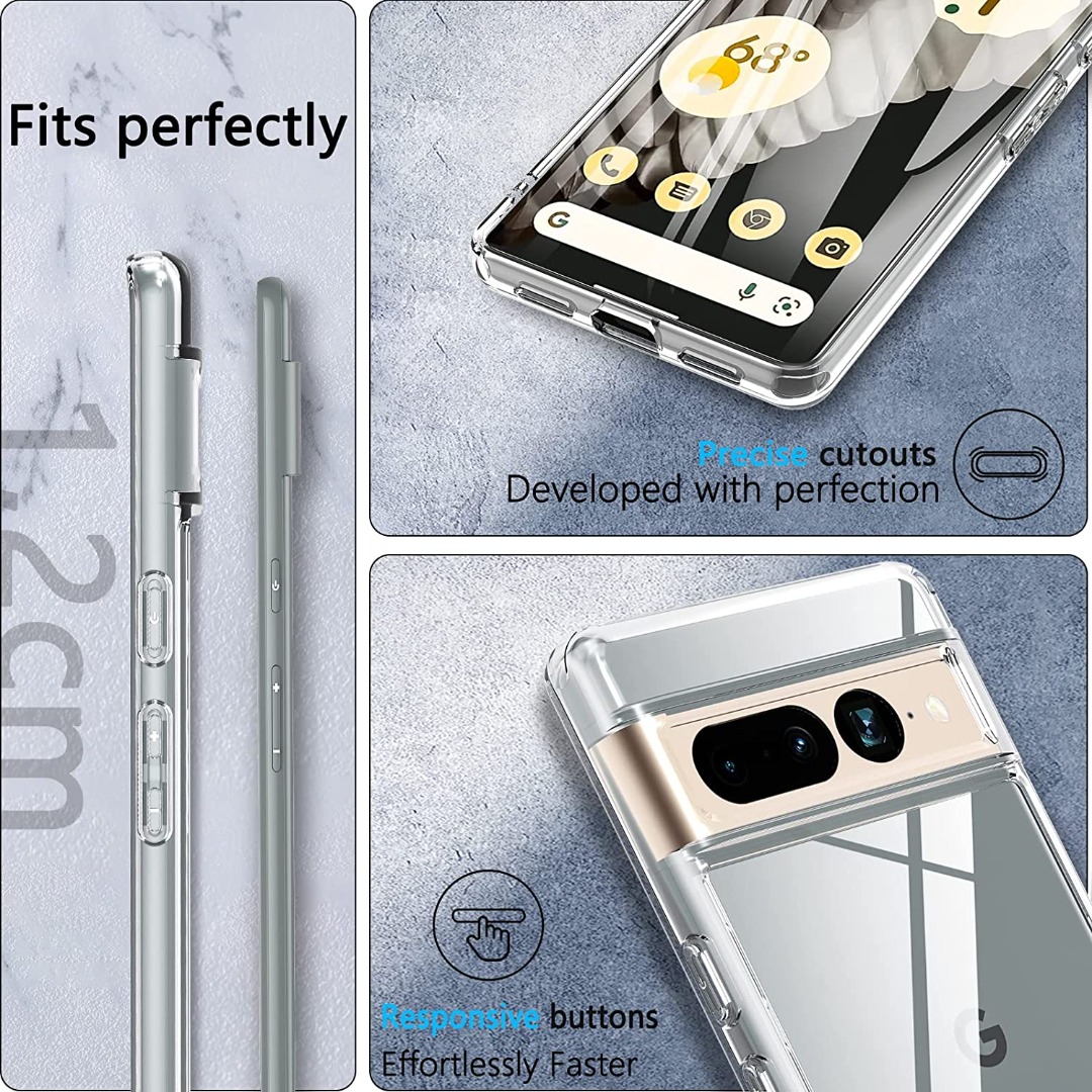 Custodia In Silicone Antiurto Per Google Pixel 9A 9 ProXL 8 7 - Foto 2