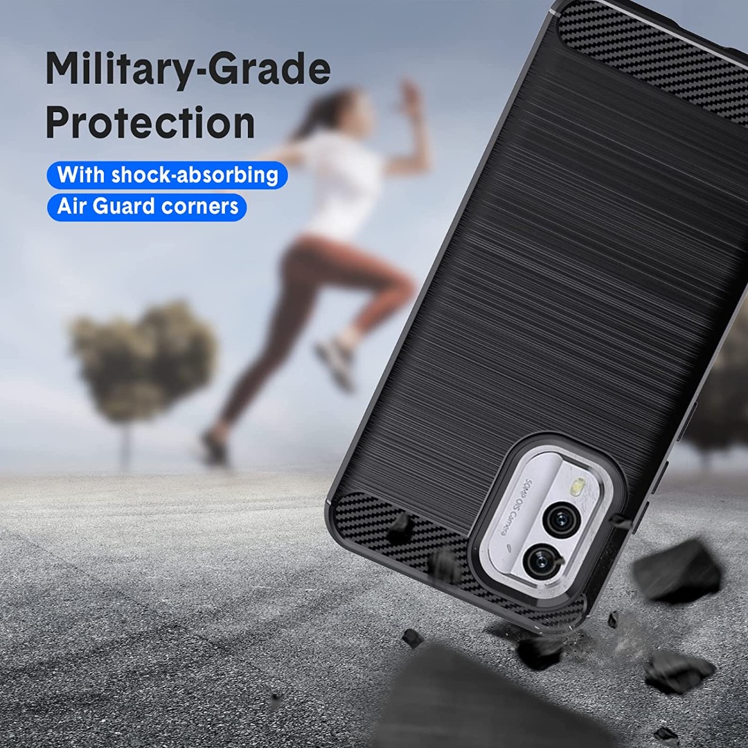 Cadorabo Custodia per Nokia 5 in CANDY BLU - Morbida Cover Protettiva Sottile di Silicone TPU con Bordo Protezione - Ultra Slim Case Antiurto Gel Back Bumper Guscio
