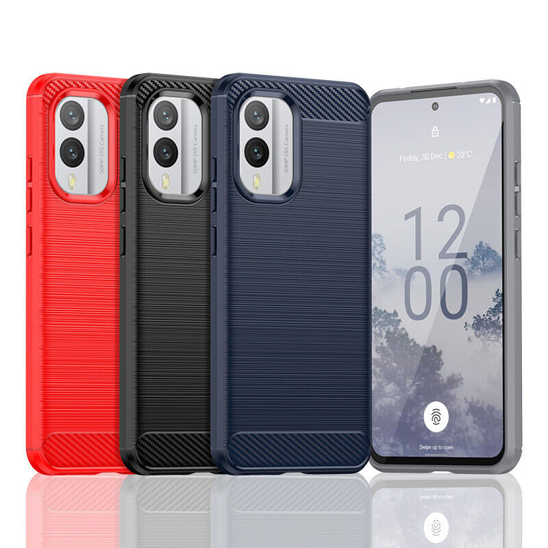 Custodia Per Nokia X30 Con Cordino Regolabile – Cover Sottile Antiurto In Silicone Bianco, Laccio In PPM