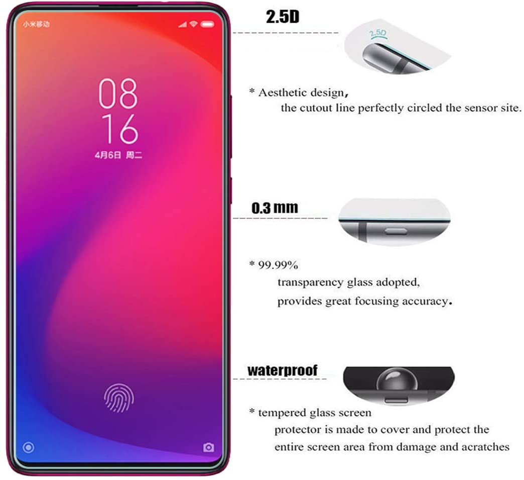 Tempered Glass Screen Protector For Xiaomi Redmi Note 12 12C 10C 13T A2 Pro Plus - Picture 221 of 339