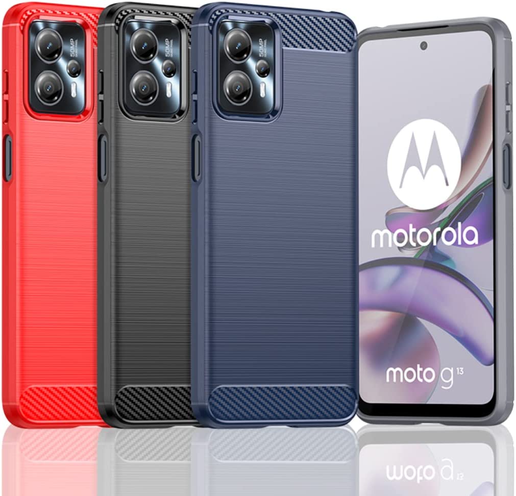 Custodia Kwmobile Per Motorola Moto G23/G13 – Cover In TPU Trasparente/Nera Con Cordino Da Collo
