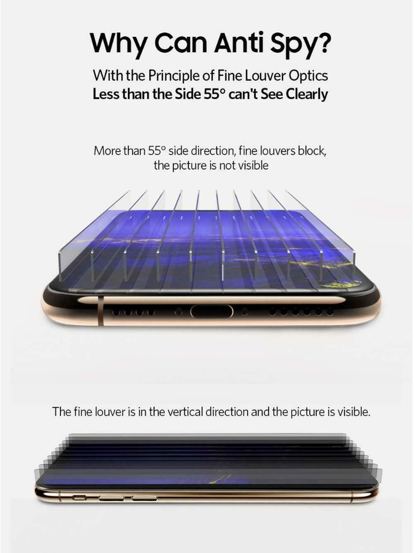 Anti-Spy Privacy Screen Protector For Samsung S25 Edge Ultra A36 A56 A16 A26 A55 - Picture 129 of 274