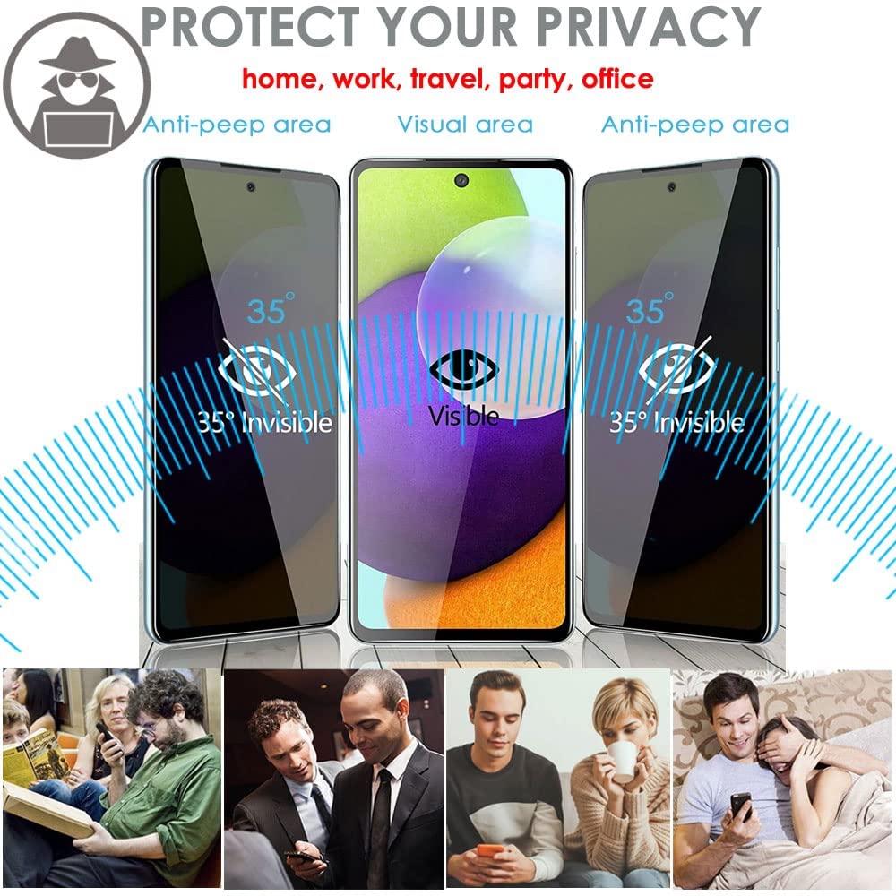 Anti-Spy Privacy Screen Protector For Samsung S25 Edge Ultra A36 A56 A16 A26 A55 - Picture 114 of 274