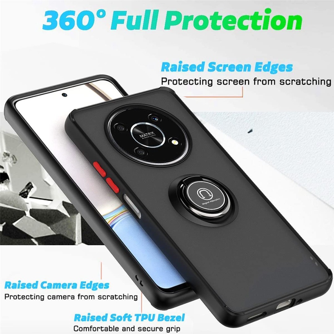 TEYYOS Cover per Honor Magic5 Lite 5G/Magic 5 Lite, Custodia TPU/PC
