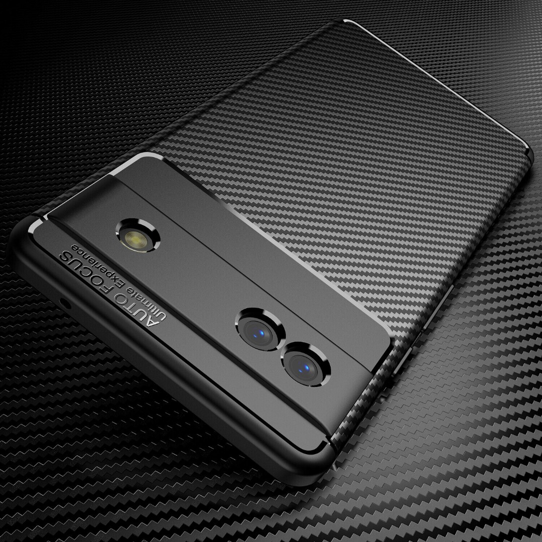 9A Custodia In Gel E Fibra Di Carbonio Per Google Pixel 9A, 9 Pro XL, 8A, 7A, 6A - Antishock Custodia Google Pixel - Foto 11