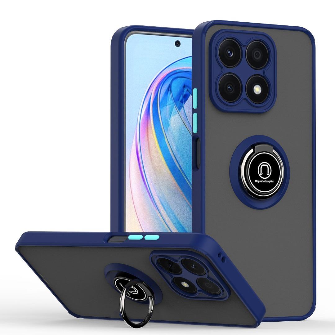 MOJIA Cover per Honor 70 5G, PU Custodia Antiurto Resistente ai