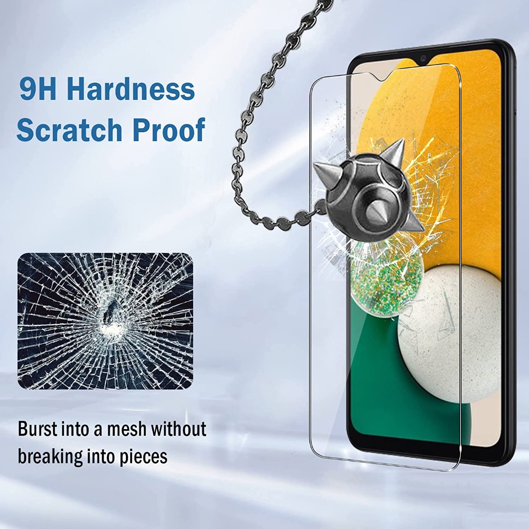 Kit Vetro Temperato Per OPPO A78 4G – 3 Vetri 9H + 2 Protezioni Fotocamera, Anti-graffio E Oleorepellente