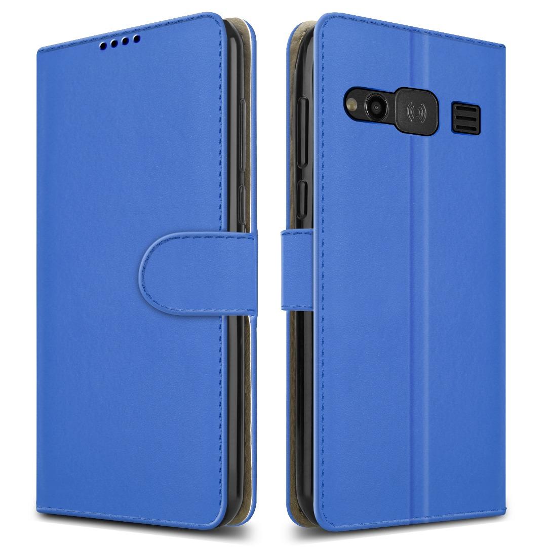 For DORO 1380 Case, Slim Leather Wallet Flip Shockproof Stand Phone Cover - 第 15/21 張圖片