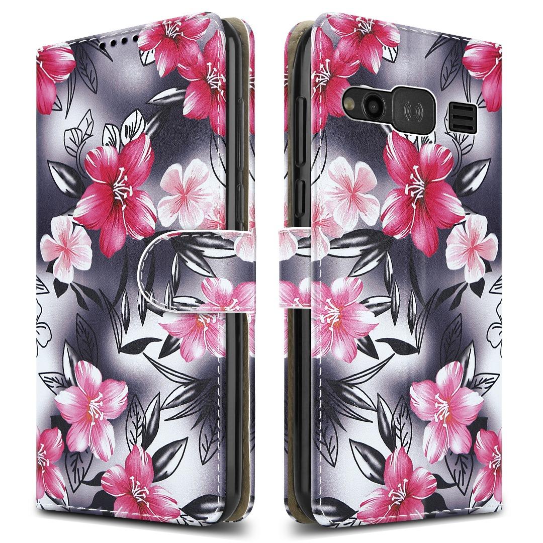 For DORO 1380 Case, Slim Leather Wallet Flip Shockproof Stand Phone Cover - 第 16/21 張圖片