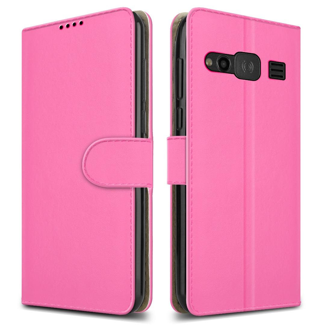 For DORO 1380 Case, Slim Leather Wallet Flip Shockproof Stand Phone Cover - 第 19/21 張圖片